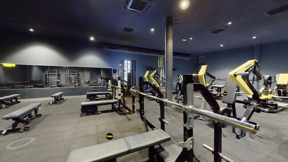 Musculation libre - Fitness Park Montpellier Odysseum