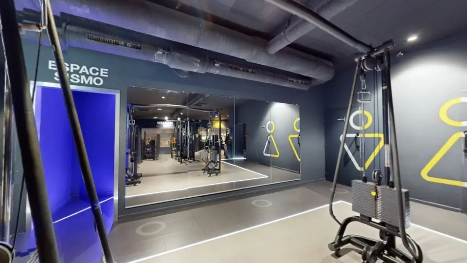 Station poulie - Fitness Park Montpellier Odysseum